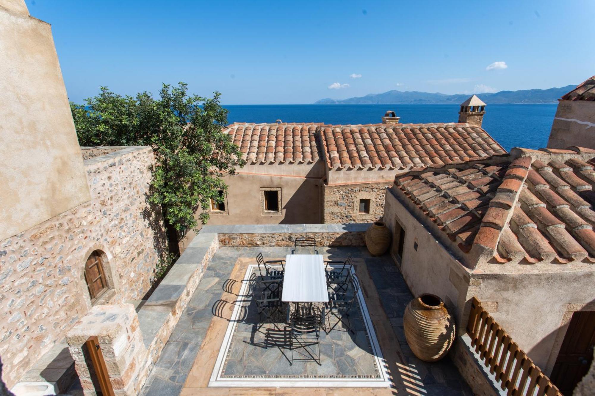 Bastione Malvasia Hotel  Monemvasía Esterno foto