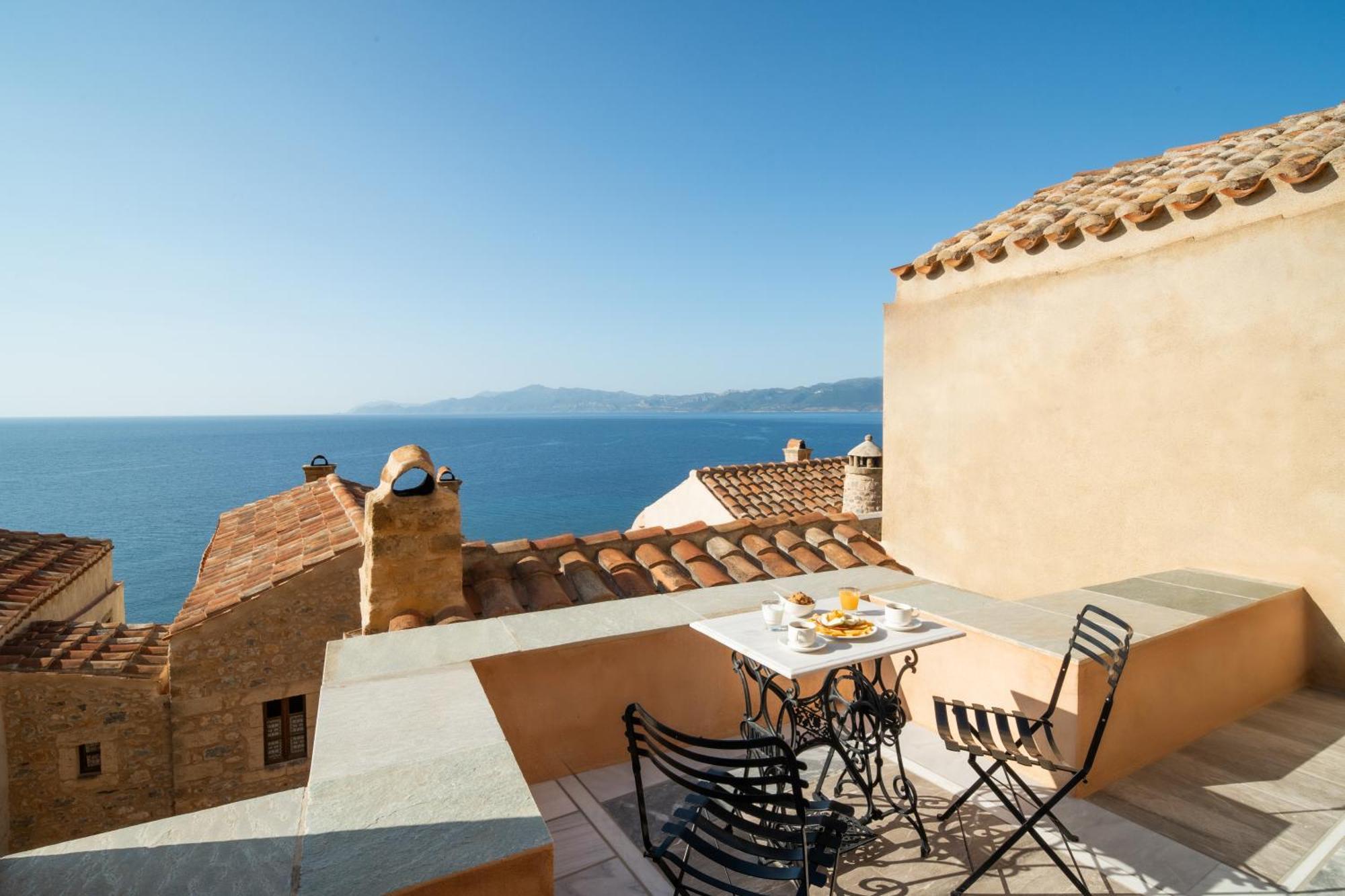 Bastione Malvasia Hotel  Monemvasía Esterno foto