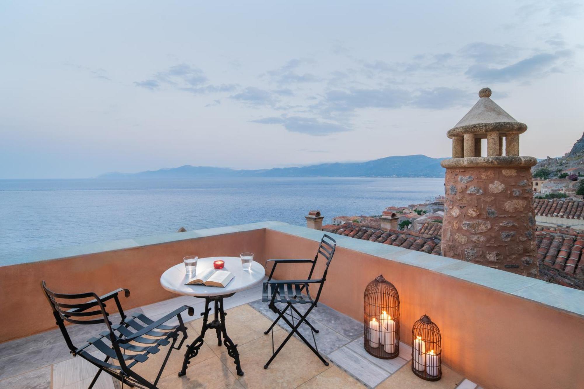 Bastione Malvasia Hotel  Monemvasía Esterno foto