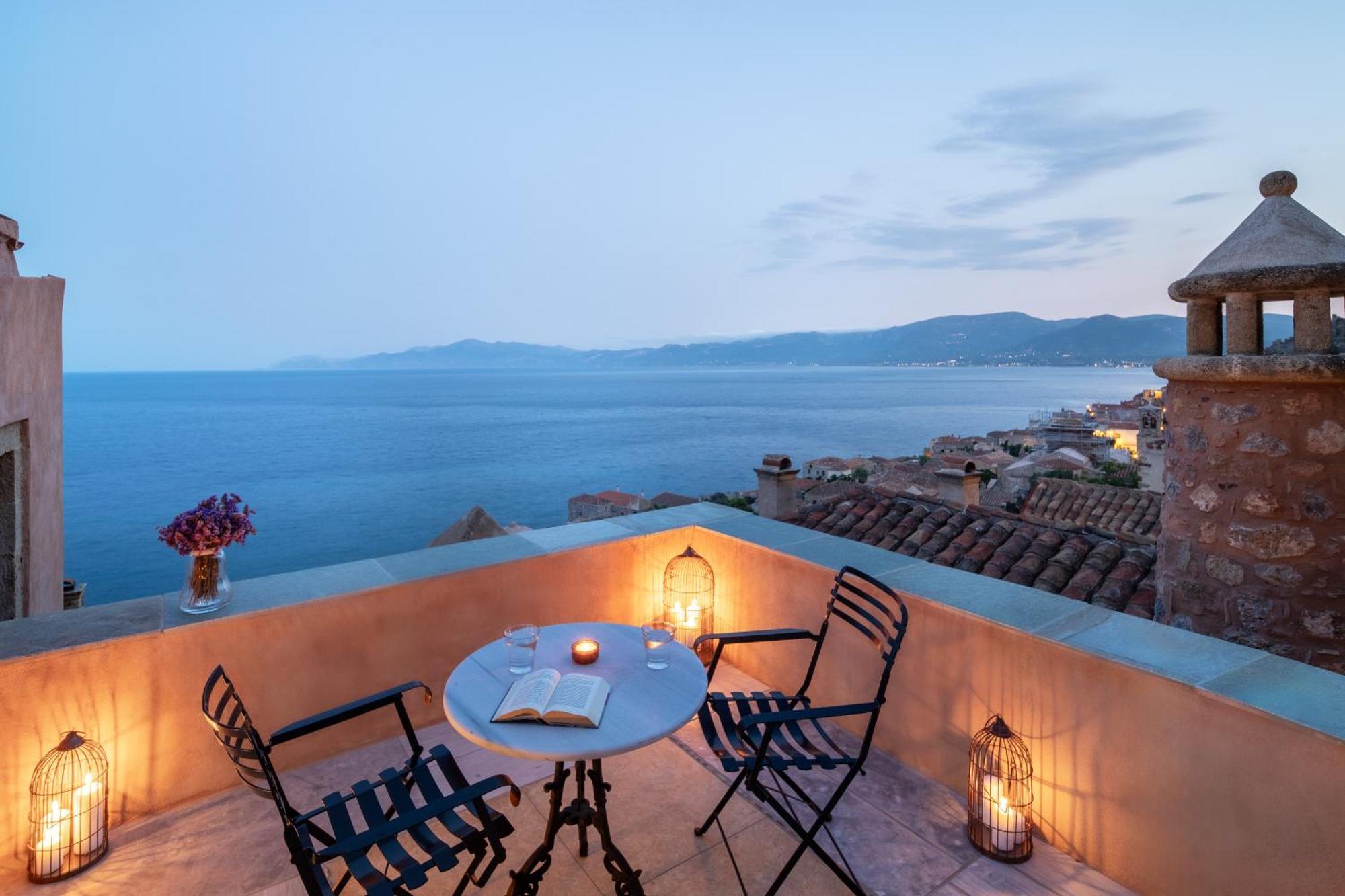 Bastione Malvasia Hotel  Monemvasía Esterno foto