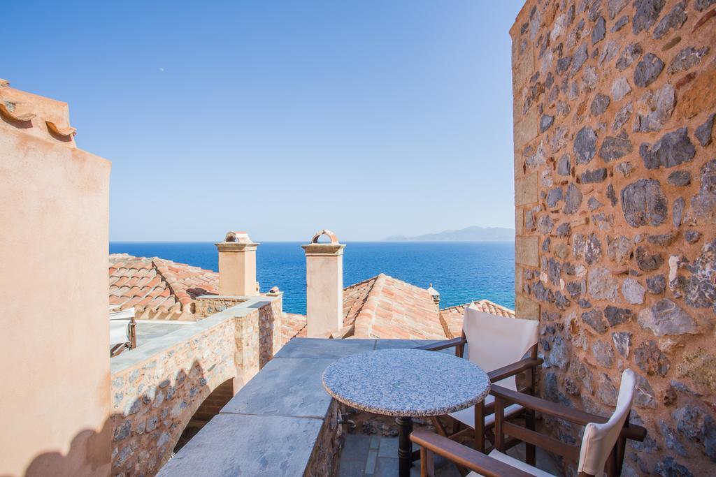 Bastione Malvasia Hotel  Monemvasía Esterno foto